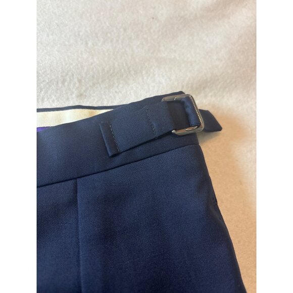 Ralph Lauren Purple Label Navy Blue Mens Dress Pants Size 40x28.5 - Picture 8 of 14